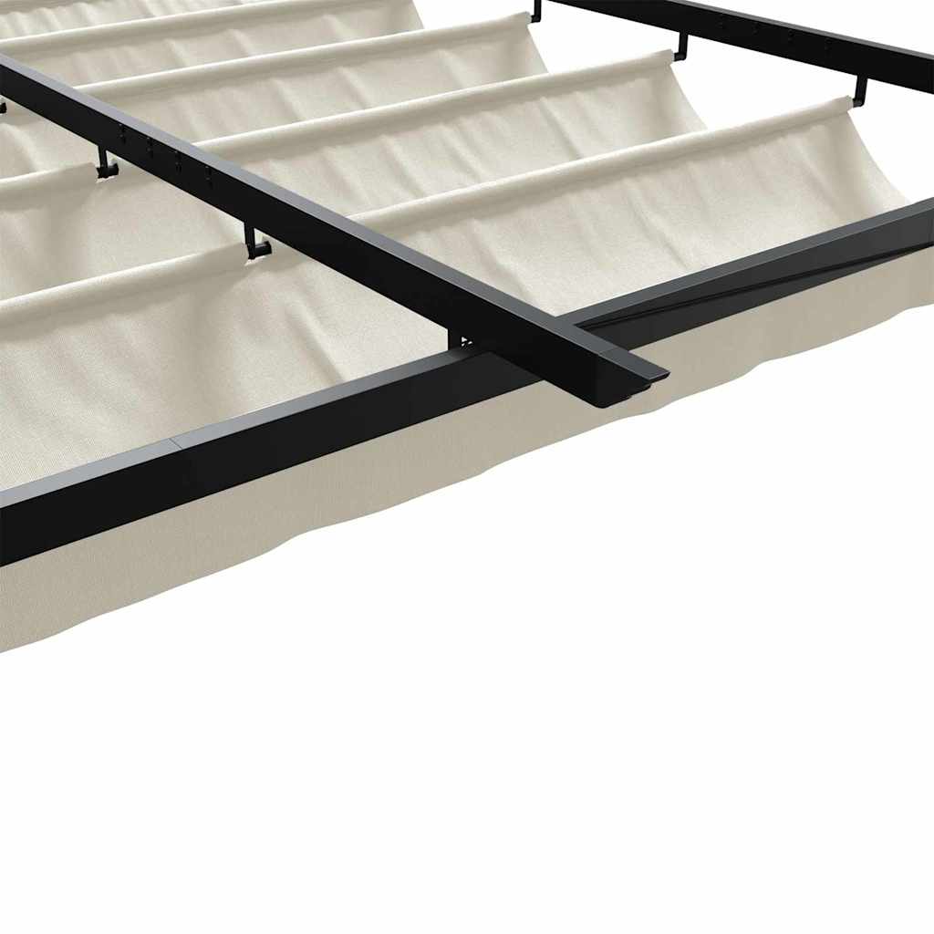 Gazebo 400 x 300 x 200 cm Crema Poliestere