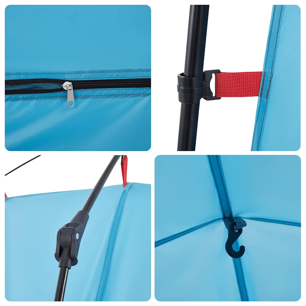 Tenda Privacy Blu a Rilascio Rapido Impermeabile