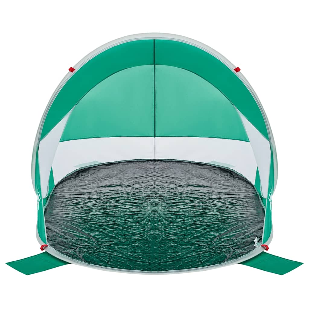 Tenda da Spiaggia Pop-Up Verde Mare Impermeabile