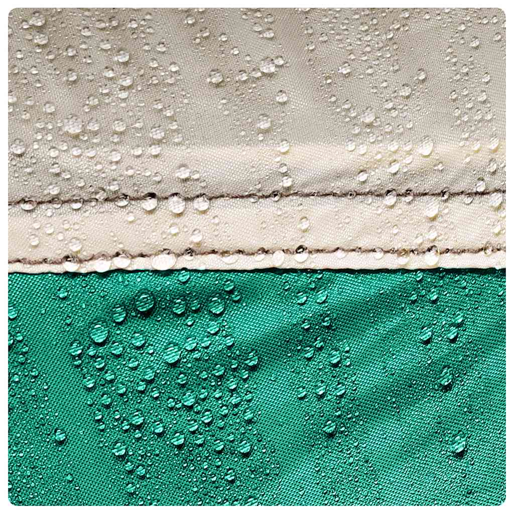 Tenda da Spiaggia Verde Rilascio Rapido Impermeabile