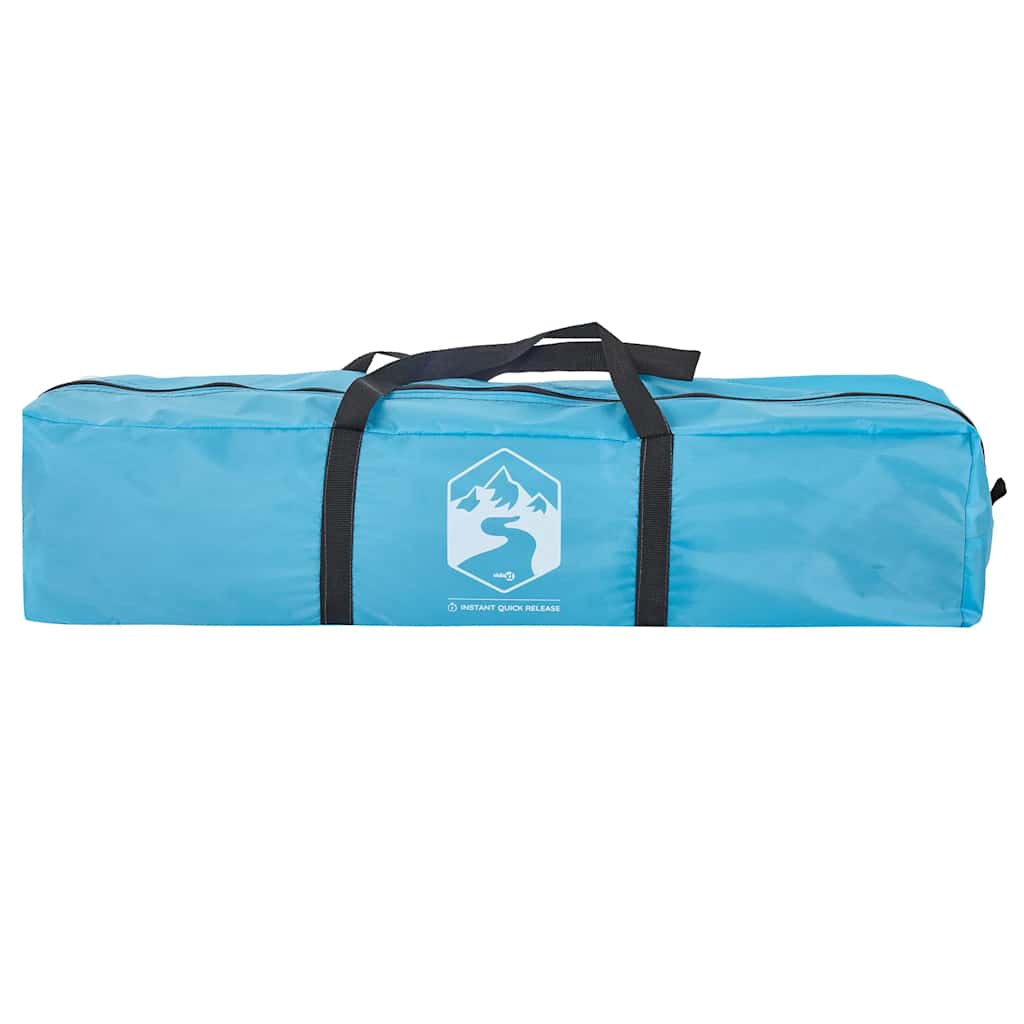 Tenda da Campeggio 2 Persone Blu a Rilascio Rapido