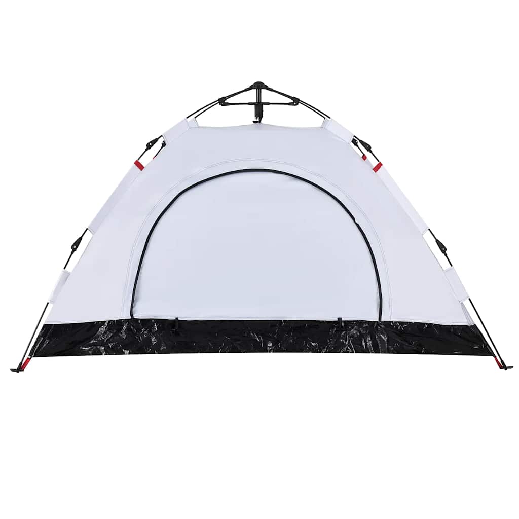 Tenda 2 Persone Bianca in Tessuto Oscurante a Rilascio Rapido