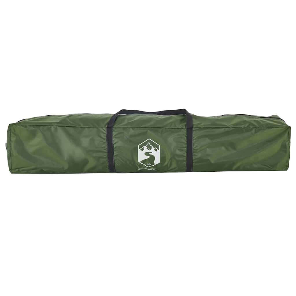 Tenda da Campeggio 5 Persone Verde a Rilascio Rapido