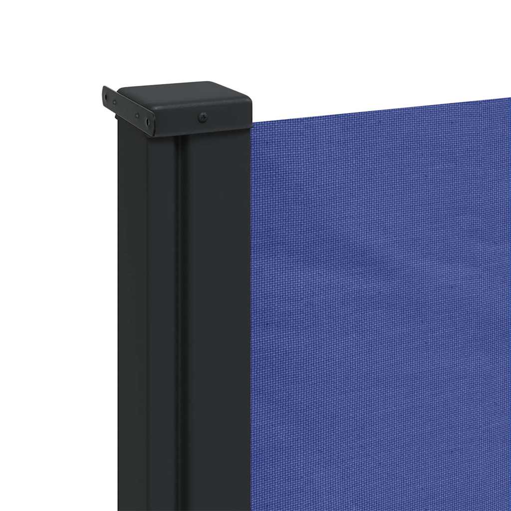 Tenda da Sole Laterale Retrattile Blu 100x300 cm