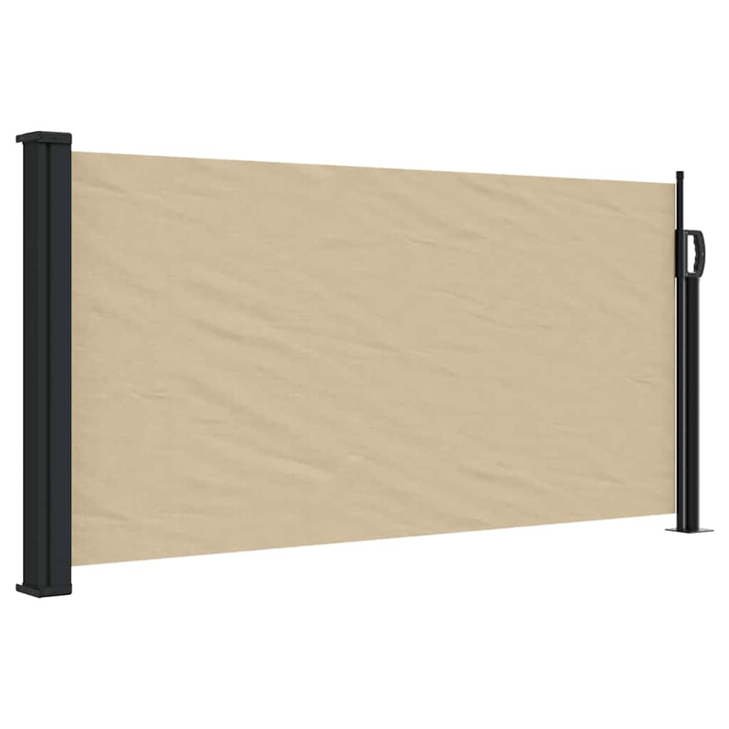 Tenda da Sole Laterale Retrattile Beige 100x300 cm
