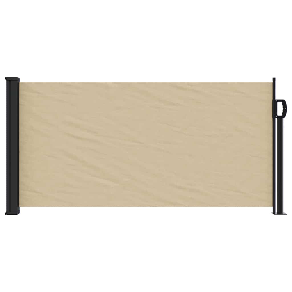 Tenda da Sole Laterale Retrattile Beige 100x300 cm