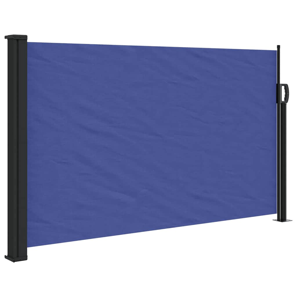 Tenda da Sole Laterale Retrattile Blu 117x300 cm
