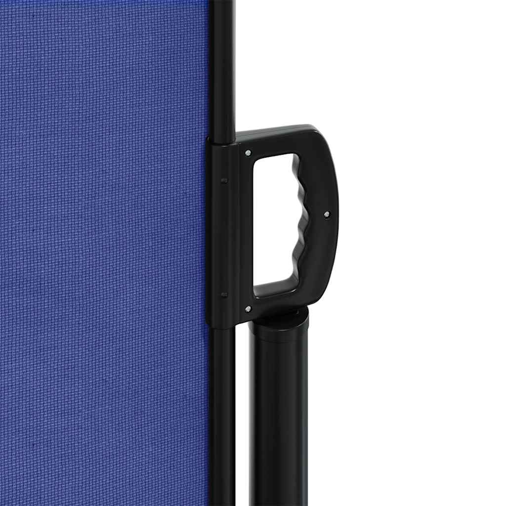 Tenda da Sole Laterale Retrattile Blu 117x300 cm