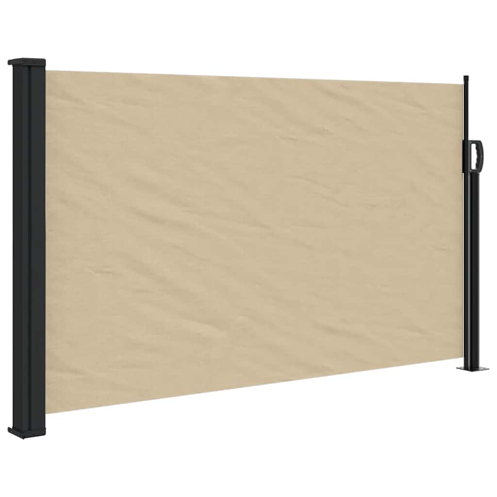 Tenda da Sole Laterale Retrattile Beige 117x300 cm