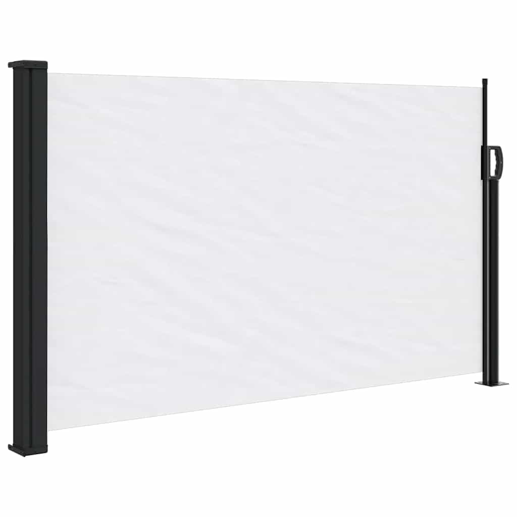 Tenda da Sole Laterale Retrattile Bianco 117x300 cm