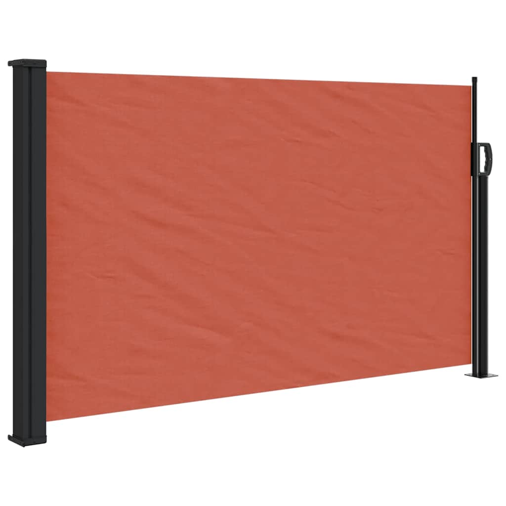 Tenda da Sole Laterale Retrattile Terracotta 117x300 cm