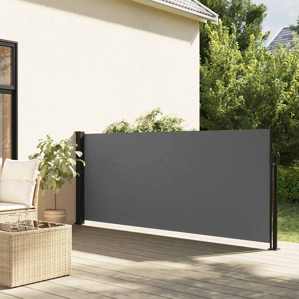 Tenda da sole laterale retrattile antracite 140x300 cm
