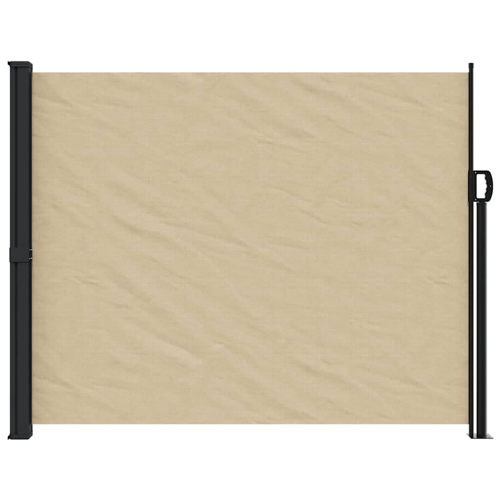 Tenda da Sole Laterale Retrattile Beige 160x300 cm