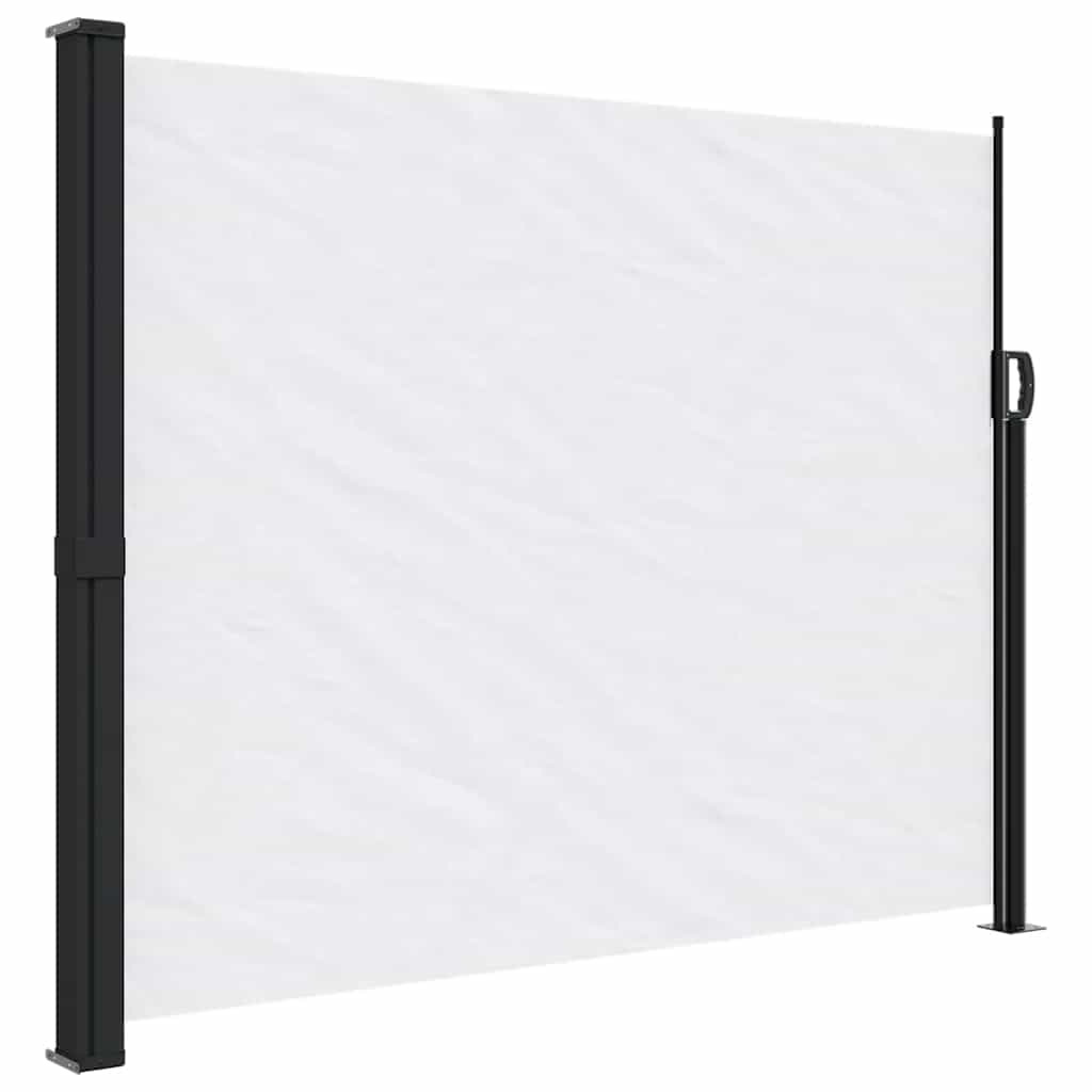 Tenda Laterale Retrattile Bianco 170x300 cm