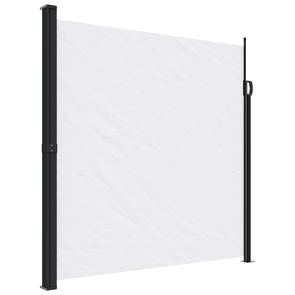Tenda da Sole Laterale Retrattile Bianco 200x300 cm