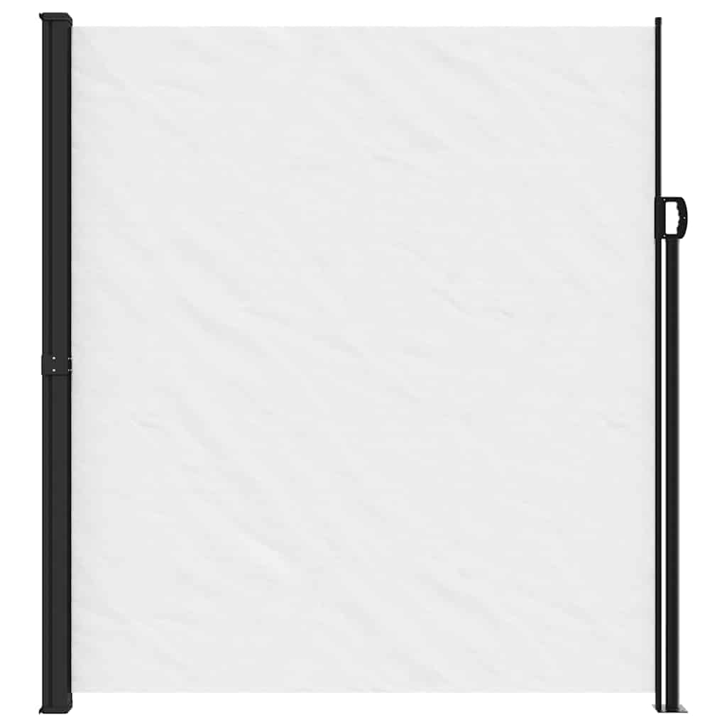 Tenda da Sole Laterale Retrattile Bianco 220x300 cm