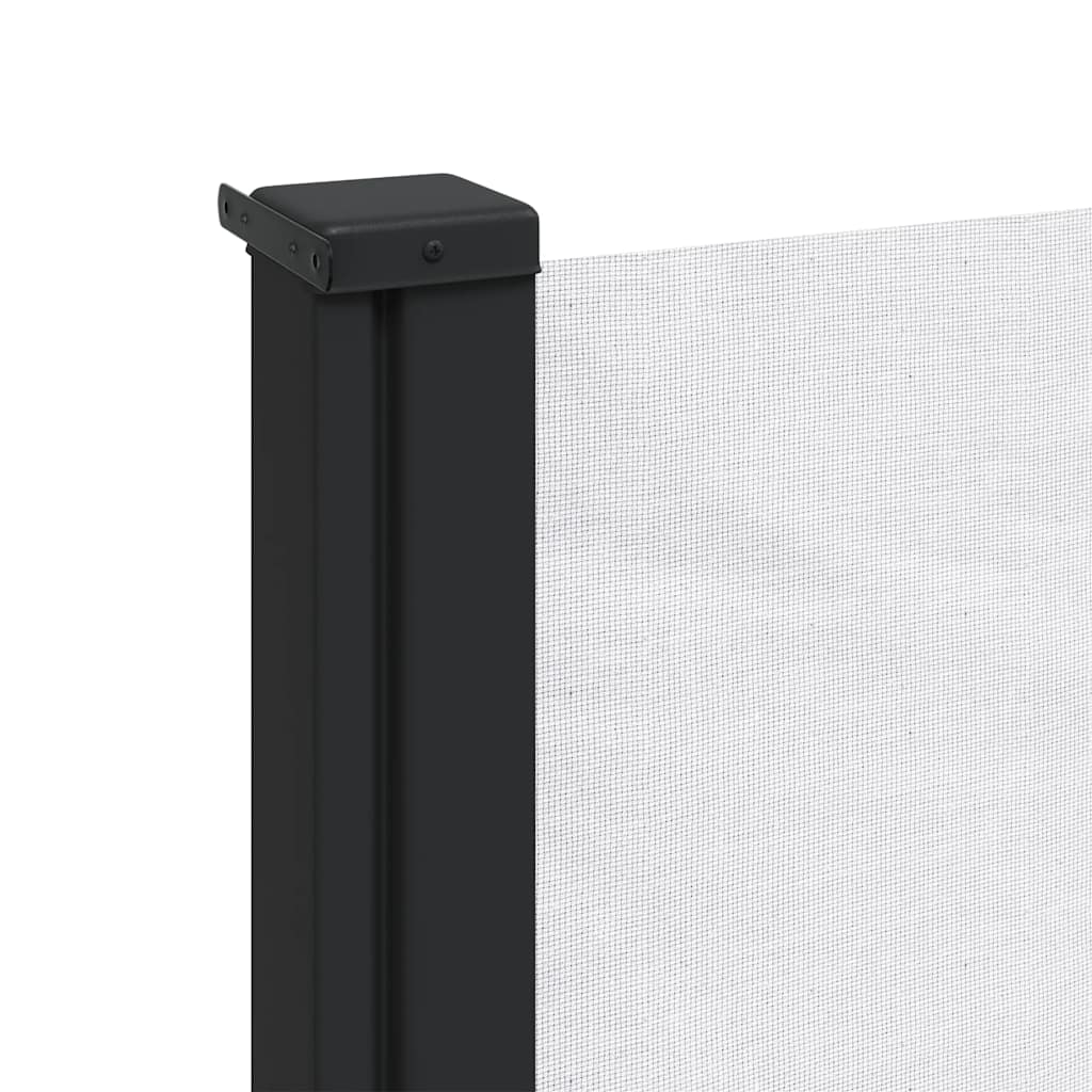 Tenda da Sole Laterale Retrattile Bianco 100x500 cm