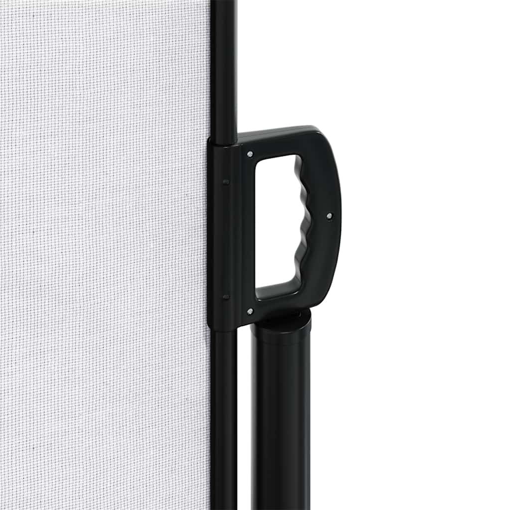 Tenda da Sole Laterale Retrattile Bianco 100x500 cm