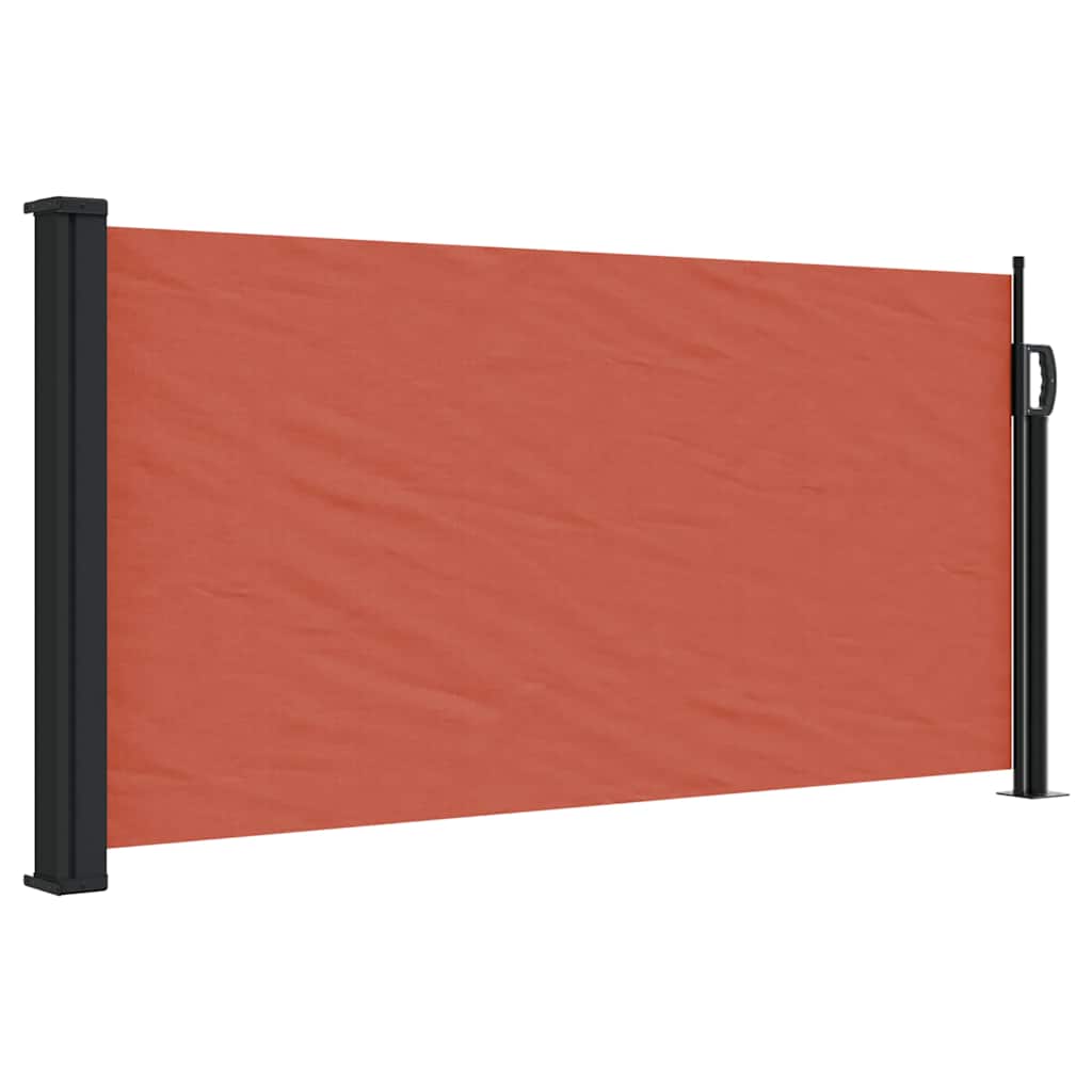 Tenda da Sole Laterale Retrattile Terracotta 100x500 cm