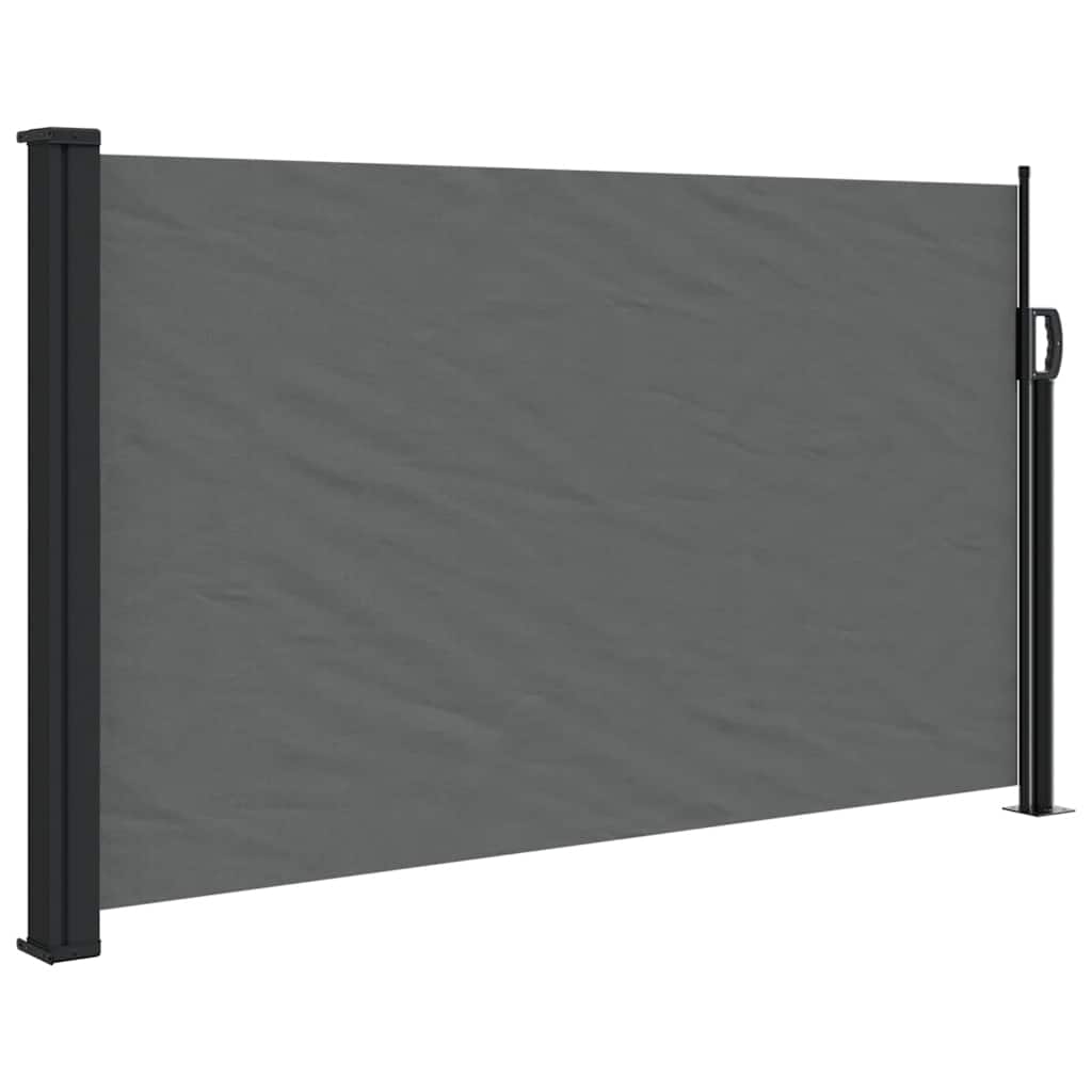Tenda da sole laterale retrattile antracite 120x500 cm