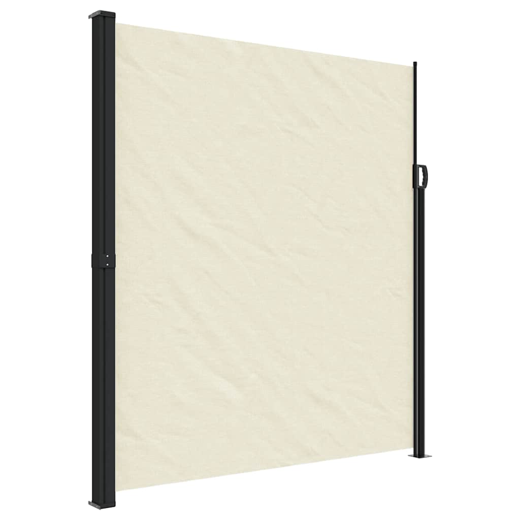 Tenda da Sole Laterale Retrattile Crema 220x500 cm