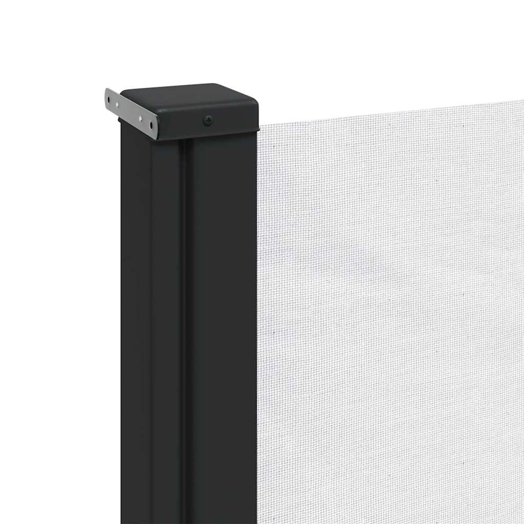 Tenda da Sole Laterale Retrattile Bianco 220x500 cm