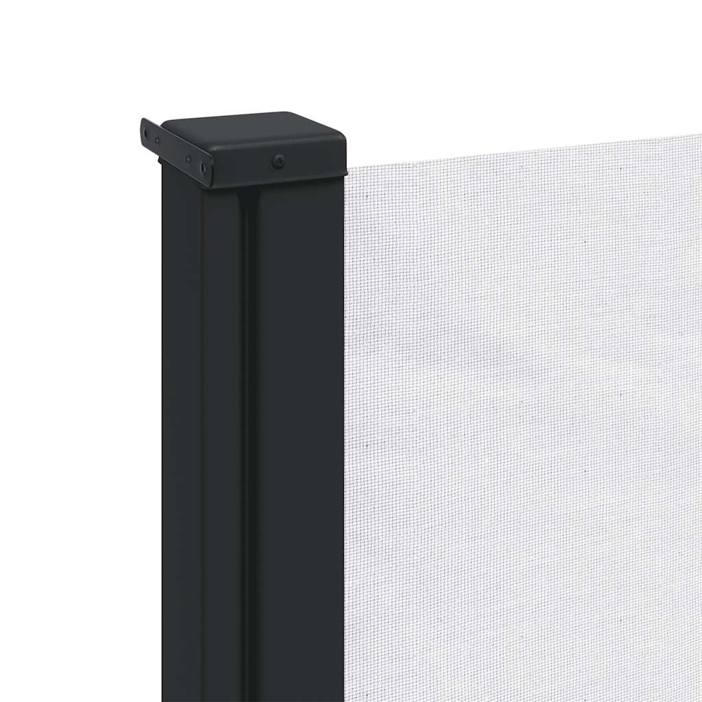 Tenda da Sole Laterale Retrattile Bianco 120x600 cm