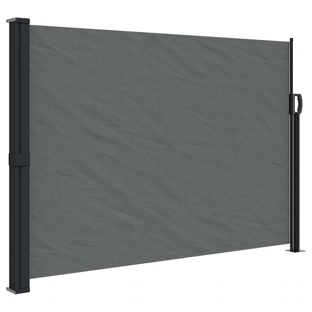 Tenda da sole laterale retrattile antracite 140x600 cm