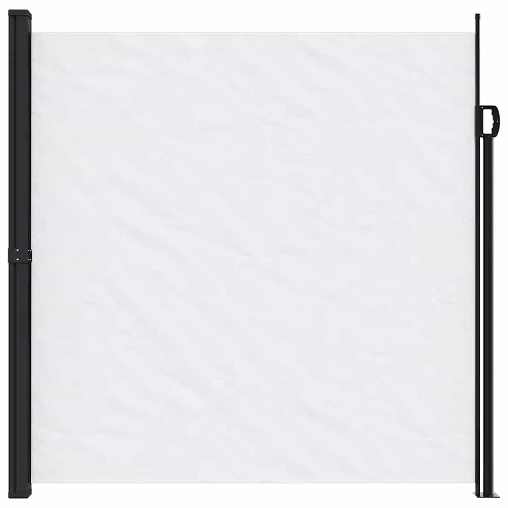 Tenda da Sole Laterale Retrattile Bianco 200x600 cm