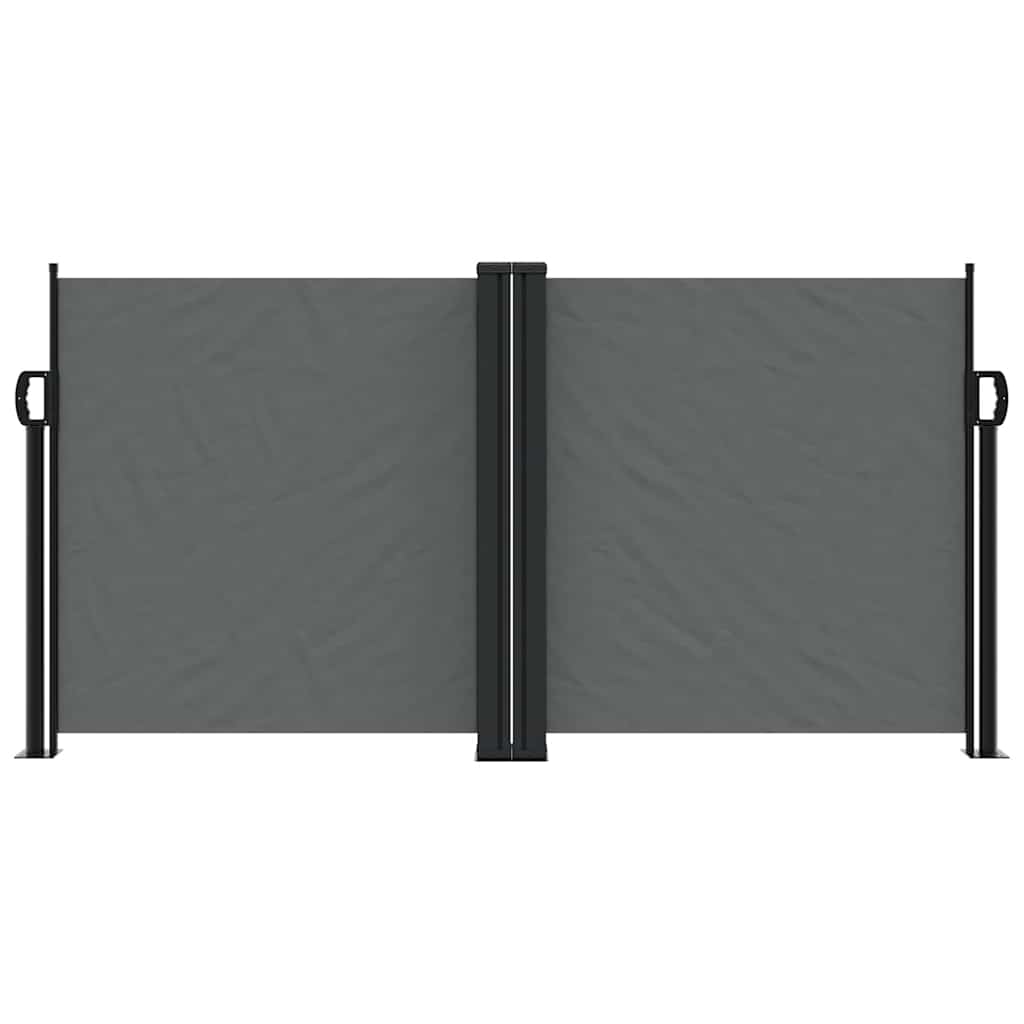 Tenda da Sole Laterale Retrattile Antracite 120x600 cm
