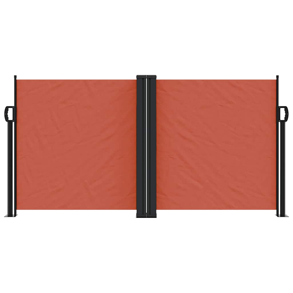 Tenda da Sole Laterale Retrattile Terracotta 120x600 cm