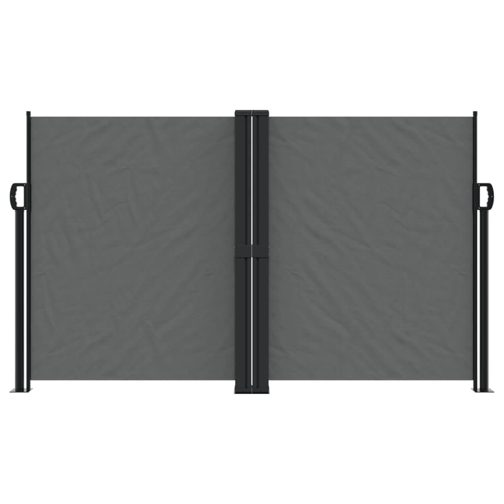 Tenda da Sole Laterale Retrattile Antracite 140x600 cm