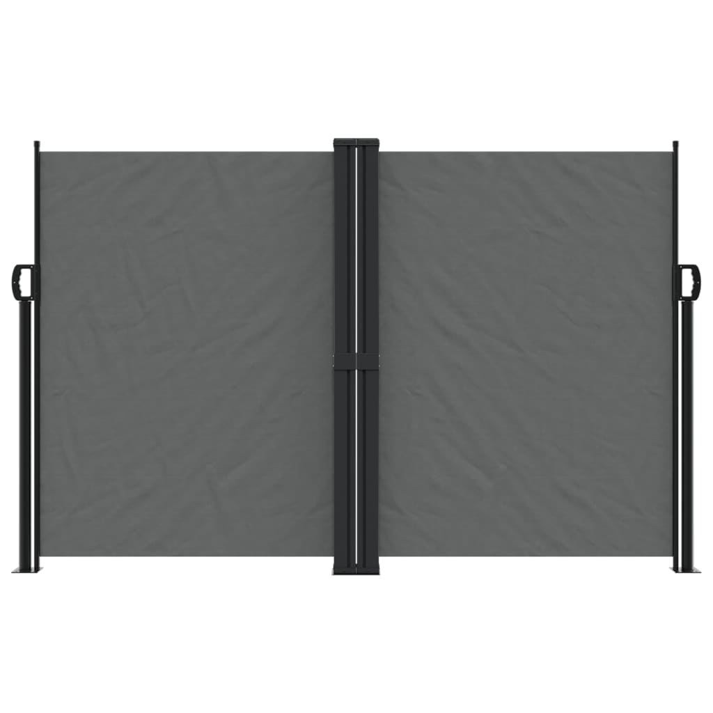 Tenda da Sole Laterale Retrattile Antracite 160x600 cm