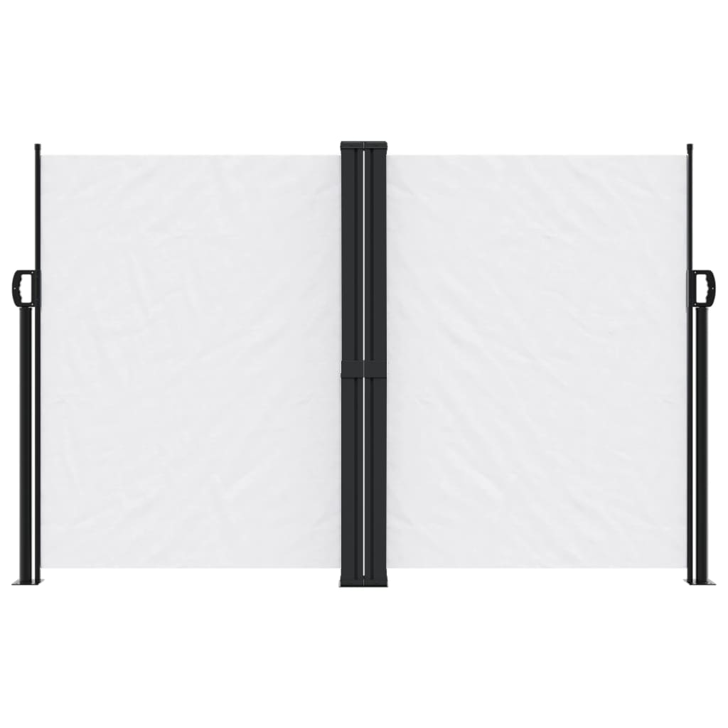 Tenda da Sole Laterale Retrattile Bianco 160x600 cm