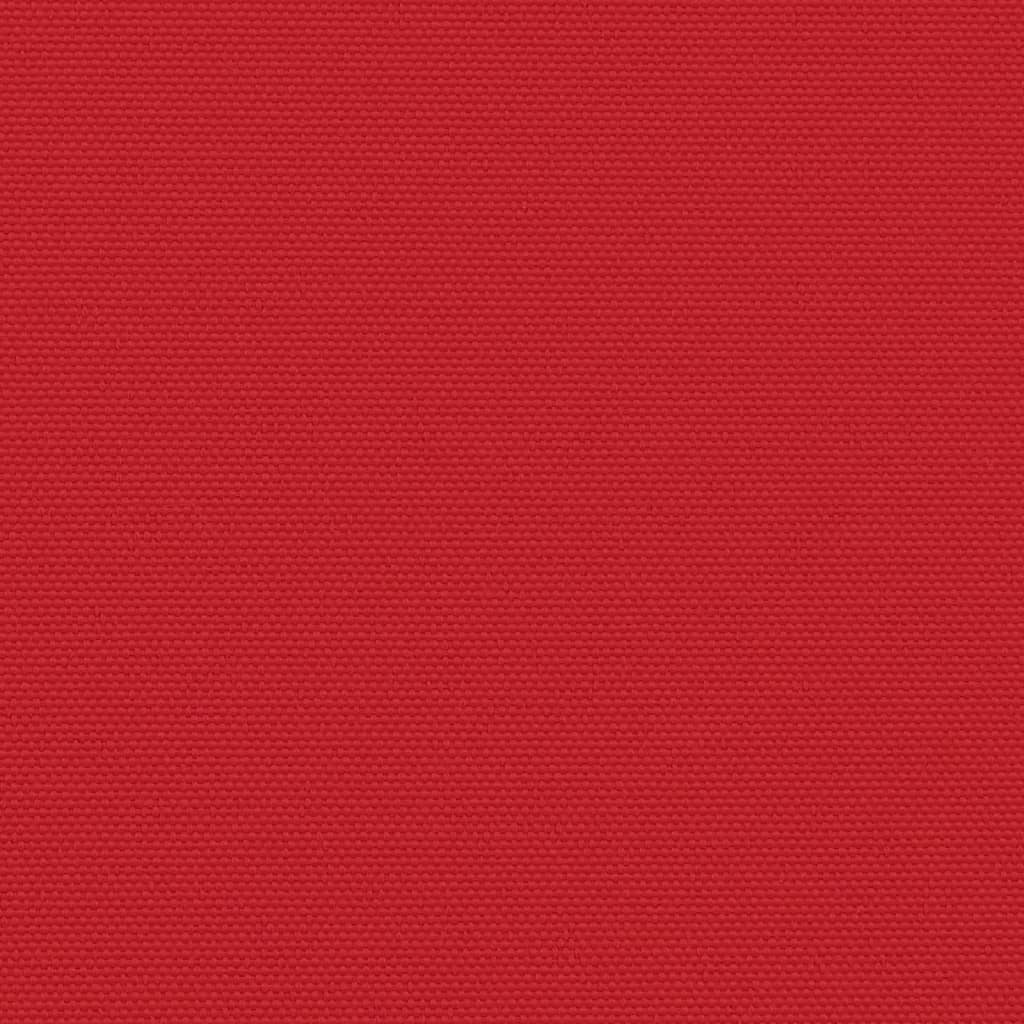 Tenda da Sole Laterale Retrattile Rossa 180x600 cm