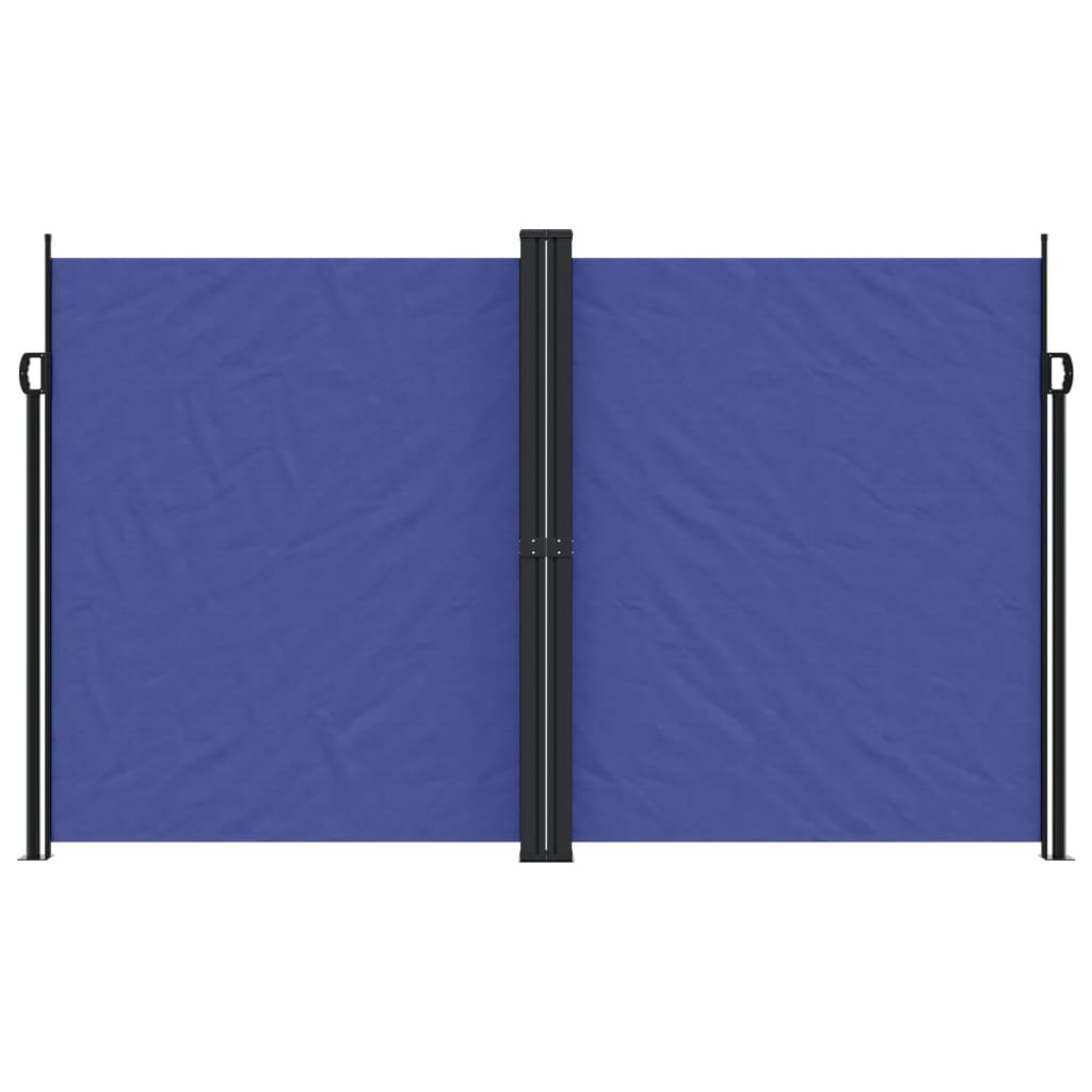Tenda da Sole Laterale Retrattile Blu 200x600 cm