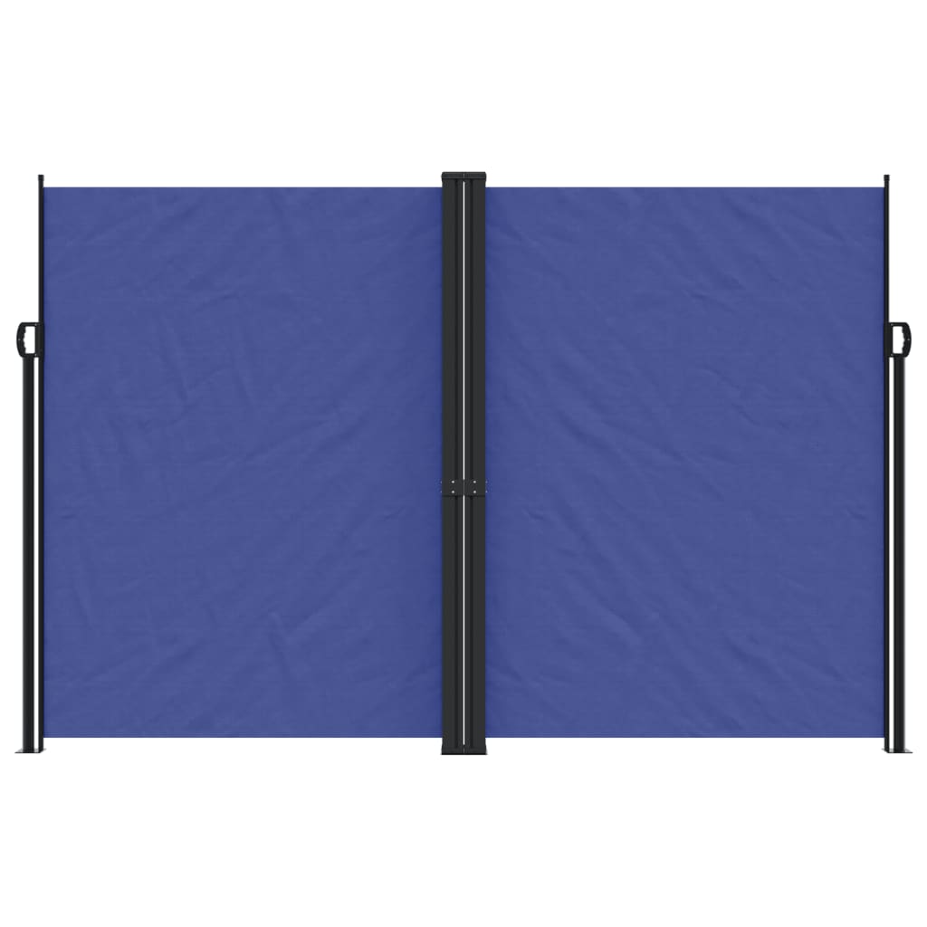 Tenda da Sole Laterale Retrattile Blu 220x600 cm