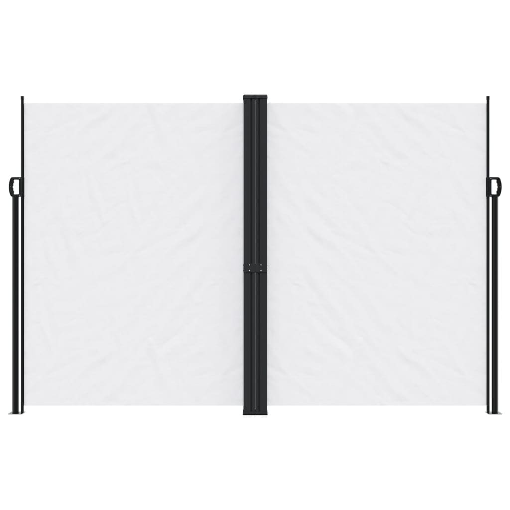 Tenda da Sole Laterale Retrattile Bianco 220x600 cm