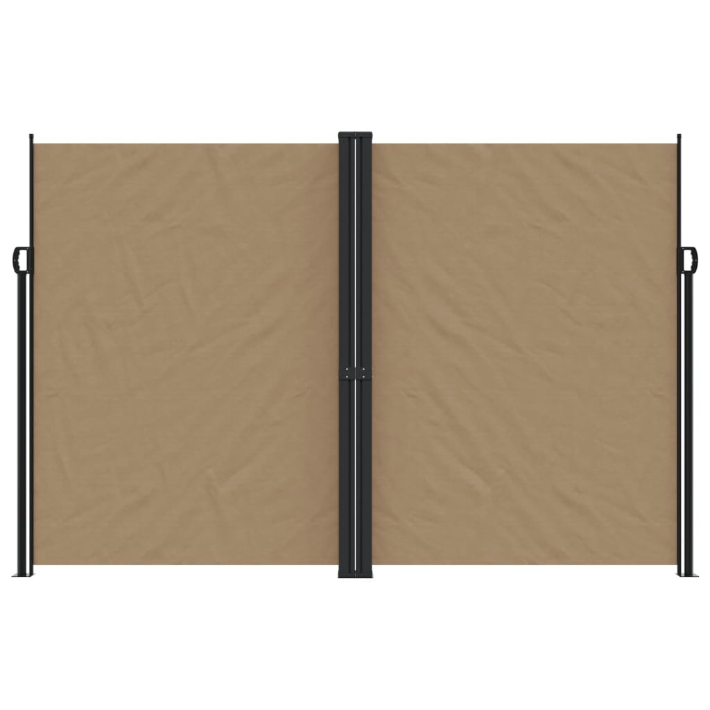 Tenda da Sole Laterale Retrattile Tortora 220x600 cm