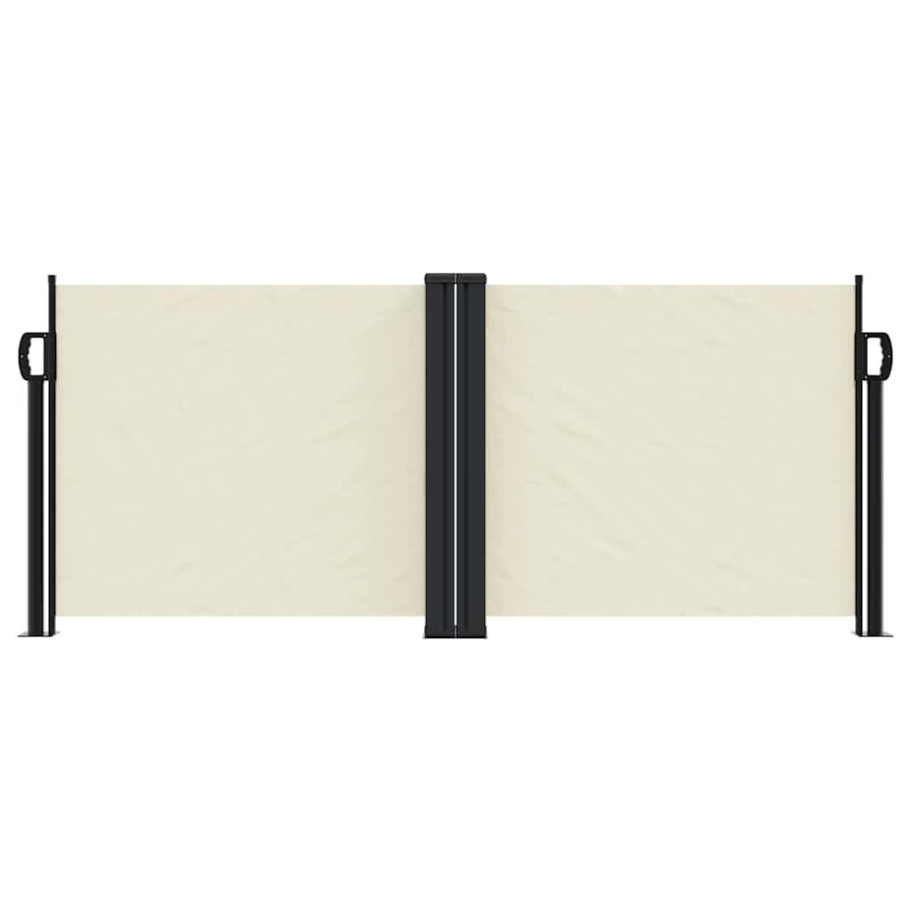 Tenda da Sole Laterale Retrattile Crema 100x1000 cm