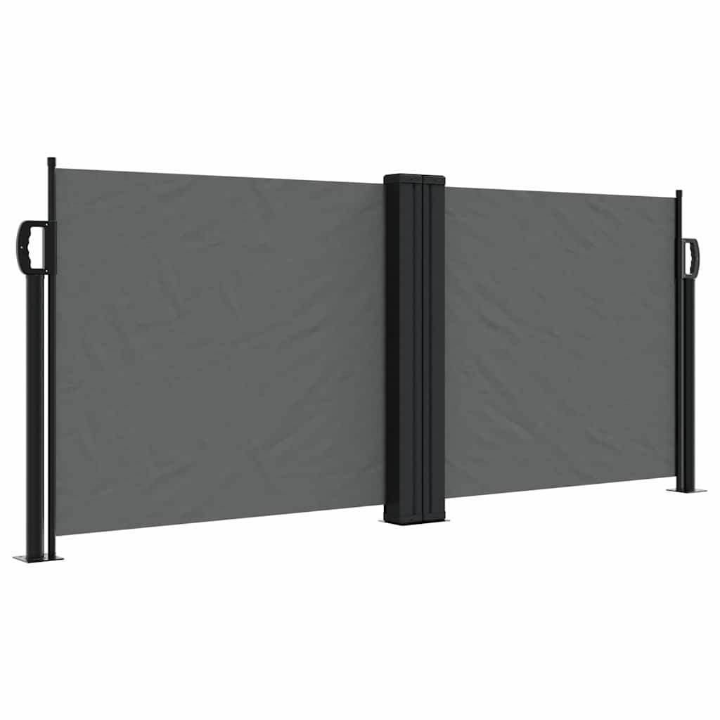 Tenda da Sole Laterale Retrattile Antracite 100x1000 cm
