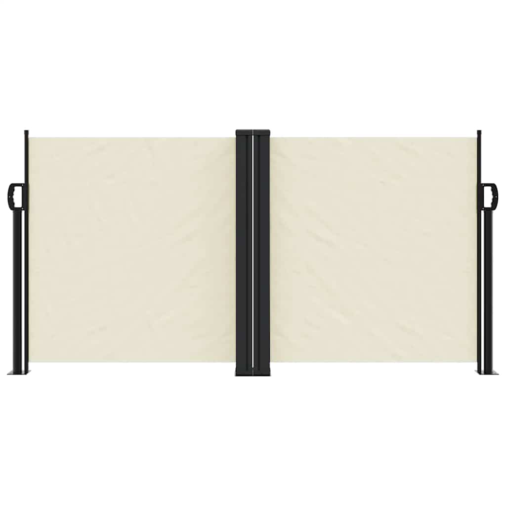 Tenda da Sole Laterale Retrattile Crema 120x1000 cm