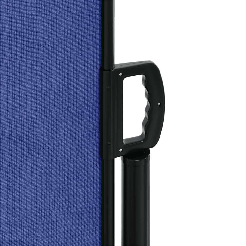 Tenda da Sole Laterale Retrattile Blu 140x1000 cm