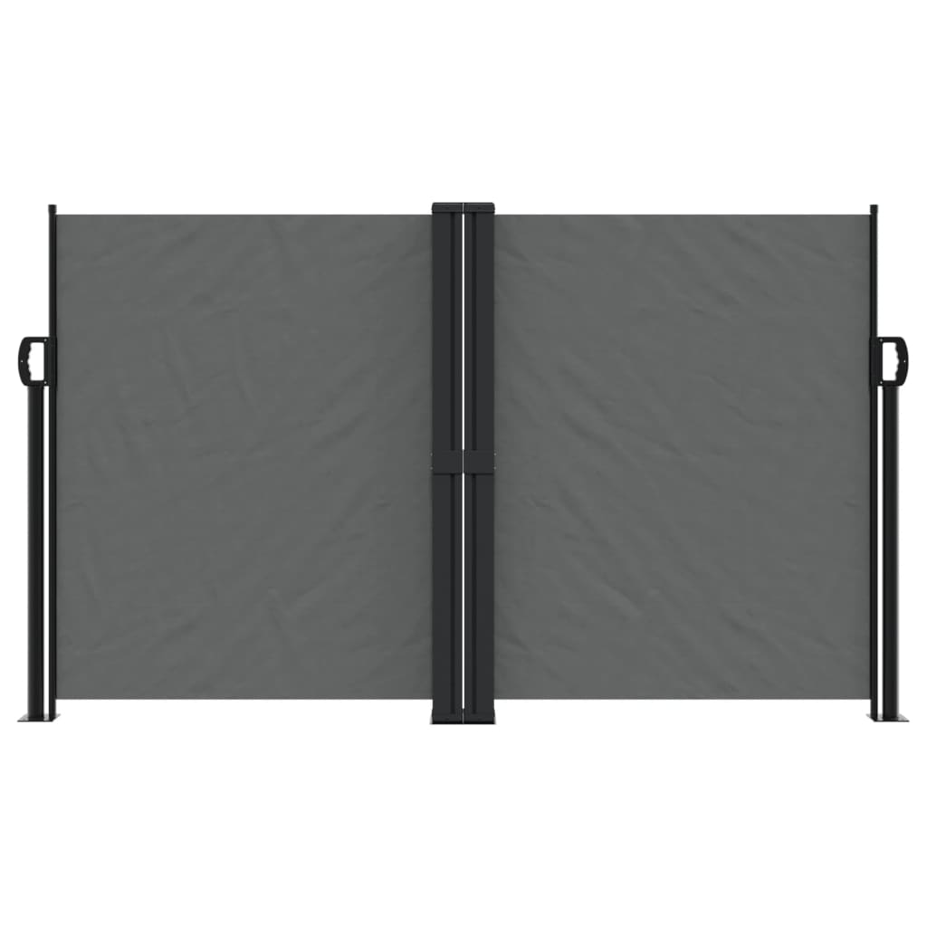 Tenda da Sole Laterale Retrattile Antracite 140x1000 cm