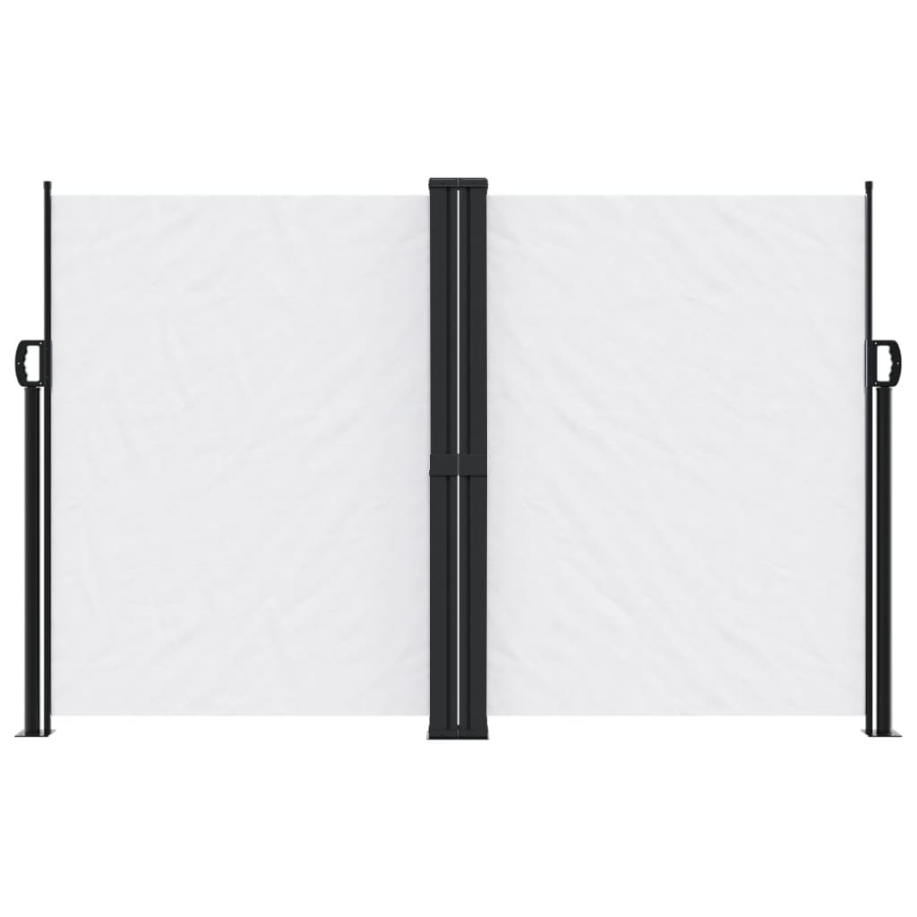 Tenda da Sole Laterale Retrattile Bianca 160x1000 cm