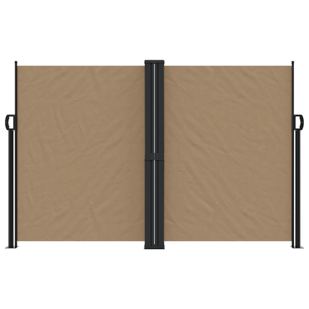 Tenda da Sole Laterale Retrattile Tortora 160x1000 cm