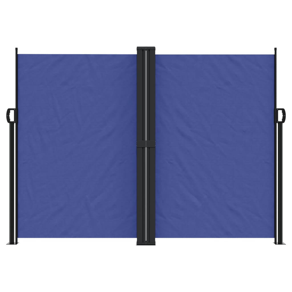 Tenda da Sole Laterale Retrattile Blu 180x1000 cm