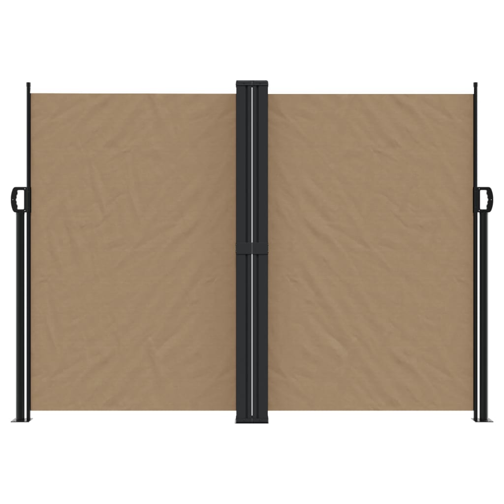 Tenda da Sole Laterale Retrattile Tortora 180x1000 cm