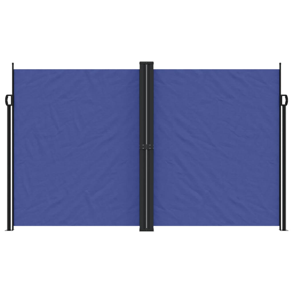 Tenda da Sole Laterale Retrattile Blu 200x1000 cm