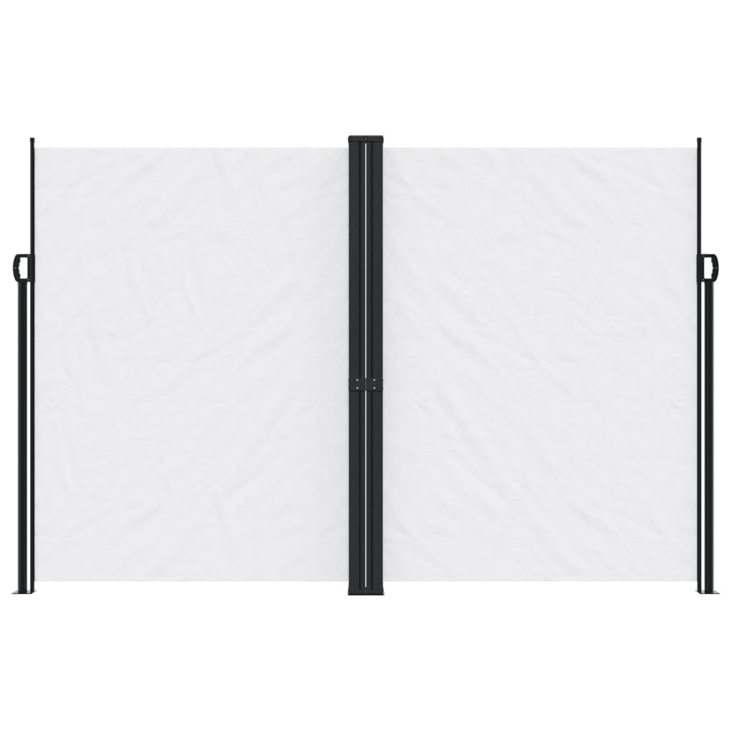 Tenda da Sole Laterale Retrattile Bianca 220x1000 cm
